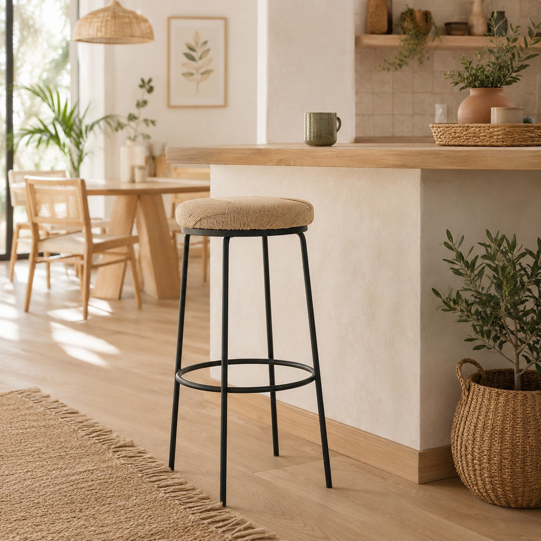 Tabouret de bar La Redoute Interieurs naturel Medin