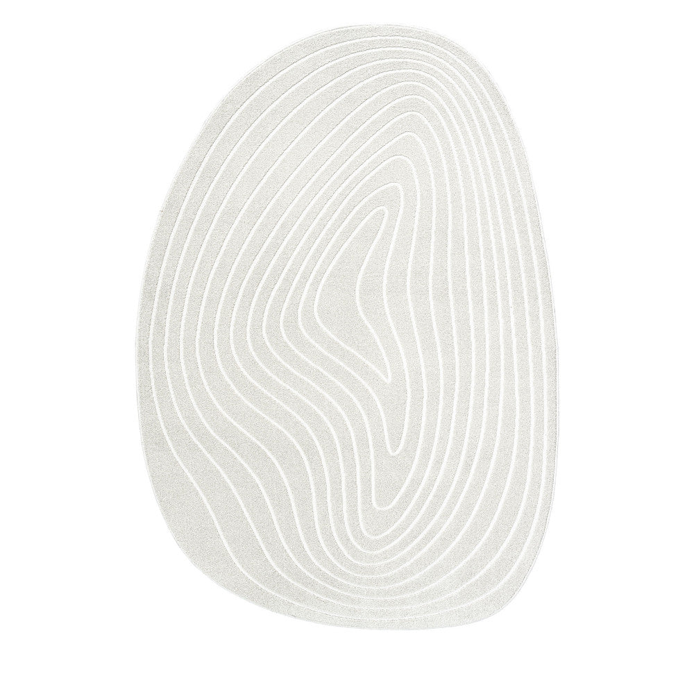 Tapis contemporain DRAWER Elliott I de forme organique 200-290cm