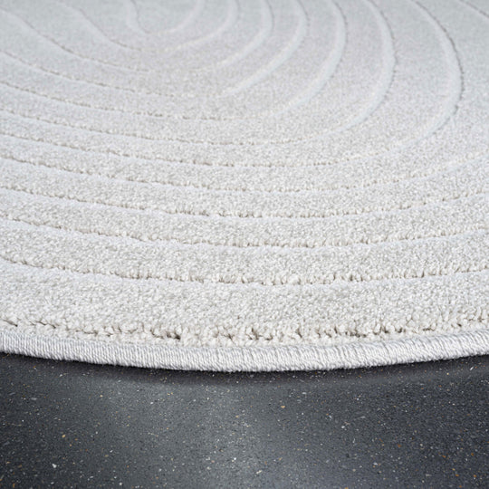 Tapis contemporain DRAWER Elliott I de forme organique 200-290cm