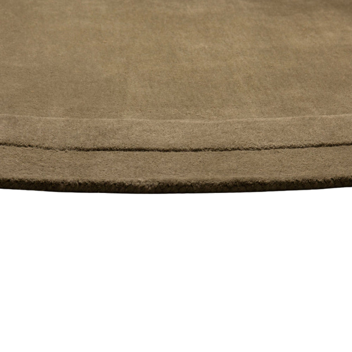 Tapis MICADONI Cloria Kaki 150x230cm Ovale en laine
