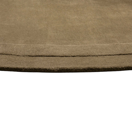 Tapis MICADONI Cloria Kaki 150x230cm Ovale en laine
