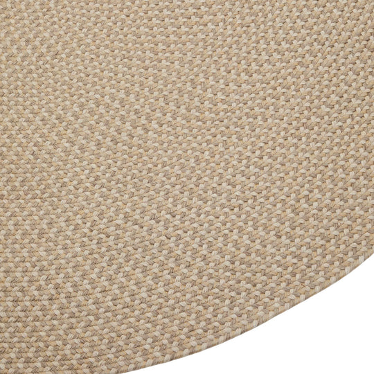 Tapis ovale KAVE HOME Rodhe 100% PET beige 160x230cm