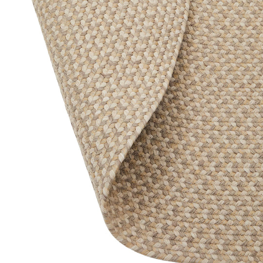 Tapis ovale KAVE HOME Rodhe 100% PET beige 160x230cm