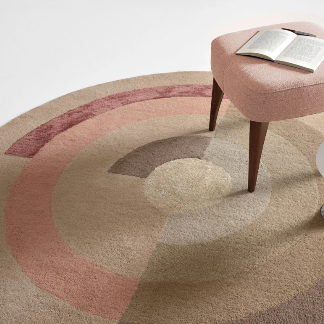 Tapis PARENTESI QUADRA Vague circulaire BG Ø220cm