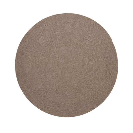 Tapis rond KAVE HOME Despas en fibres synthétiques beige Ø200cm