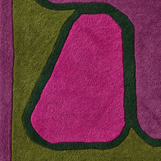 Tapis STUDIO PRISUNIC x MONOPRIX Jean Pierre et Maryvonne Garrault 185x250cm en laine