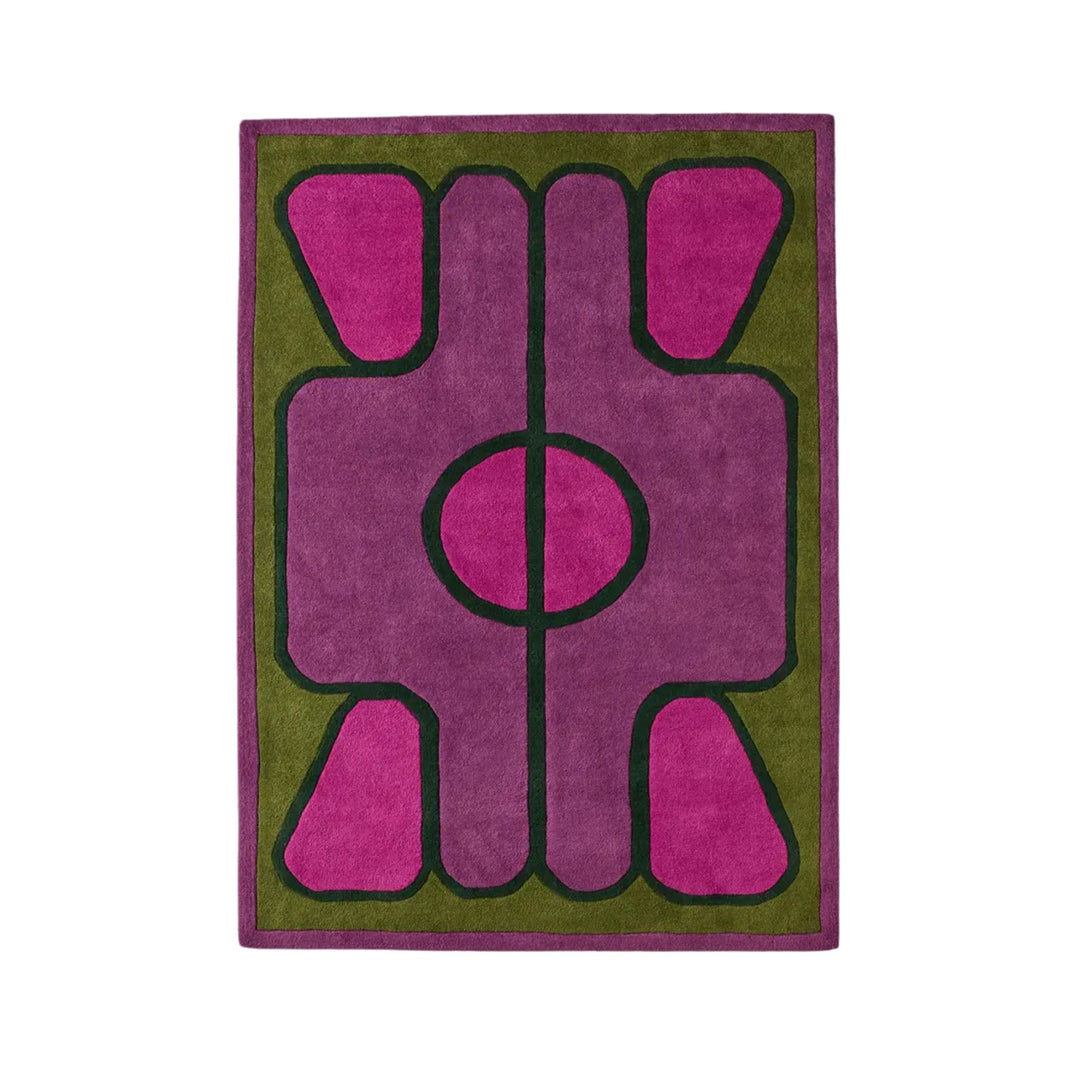 Tapis STUDIO PRISUNIC x MONOPRIX Jean Pierre et Maryvonne Garrault 185x250cm en laine
