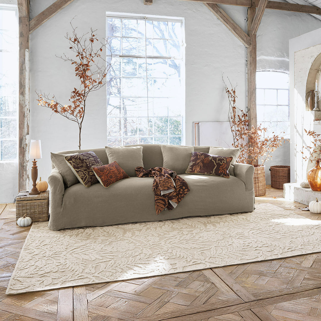 Tapis LOBERON Azimra 200x300 cm blanc marron clair — photo produit