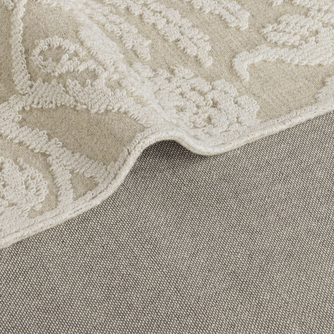 Tapis LOBERON Azimra 200x300 cm blanc marron clair — photo produit