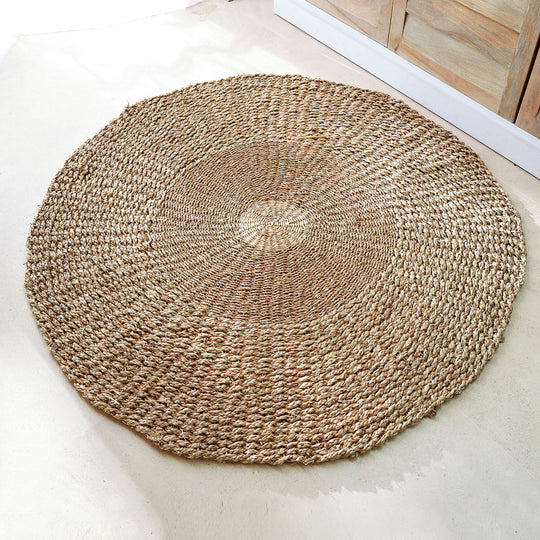 Tapis rond LOBERON Hénaménil tressé main — photo produit