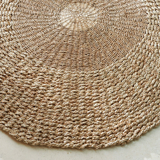 Tapis rond LOBERON Hénaménil tressé main — photo produit