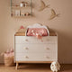 Commode VERTBAUDET Confetti avec poignées personnalisables blanc