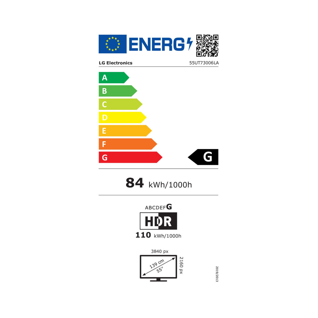 Téléviseur LG 55UT73006LA 55” 4K UHD Smart TV