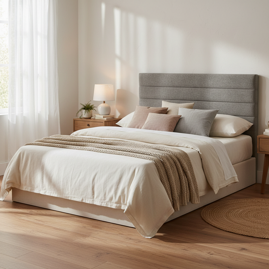 Tête de lit 200cm BULTEX Thera Gris clair