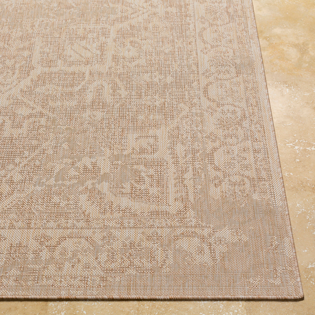 Tapis d'Extérieur/Intérieur Aspect Jute Beige/Ivoire 2 Kofu