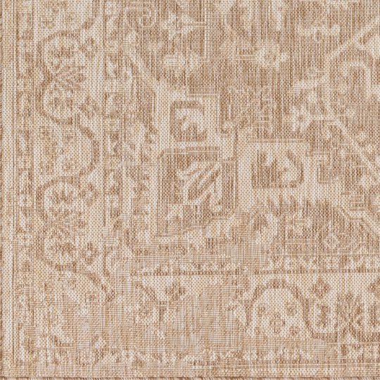 Tapis d'Extérieur/Intérieur Aspect Jute Beige/Ivoire 2 Kofu