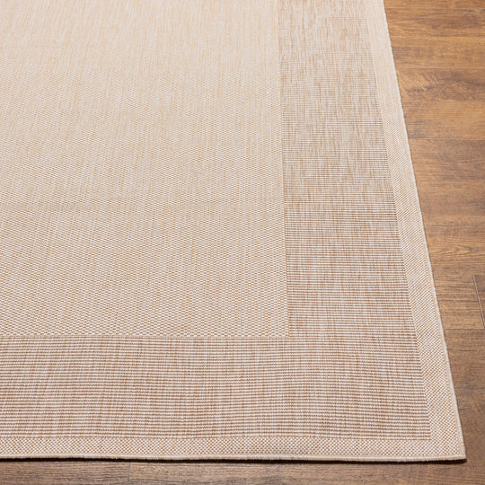 MELILLA Tapis d'Extérieur/Intérieur Aspect Jute Beige/Ivoire 160x213