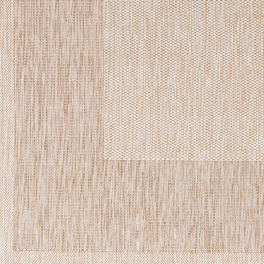 MELILLA Tapis d'Extérieur/Intérieur Aspect Jute Beige/Ivoire 160x213