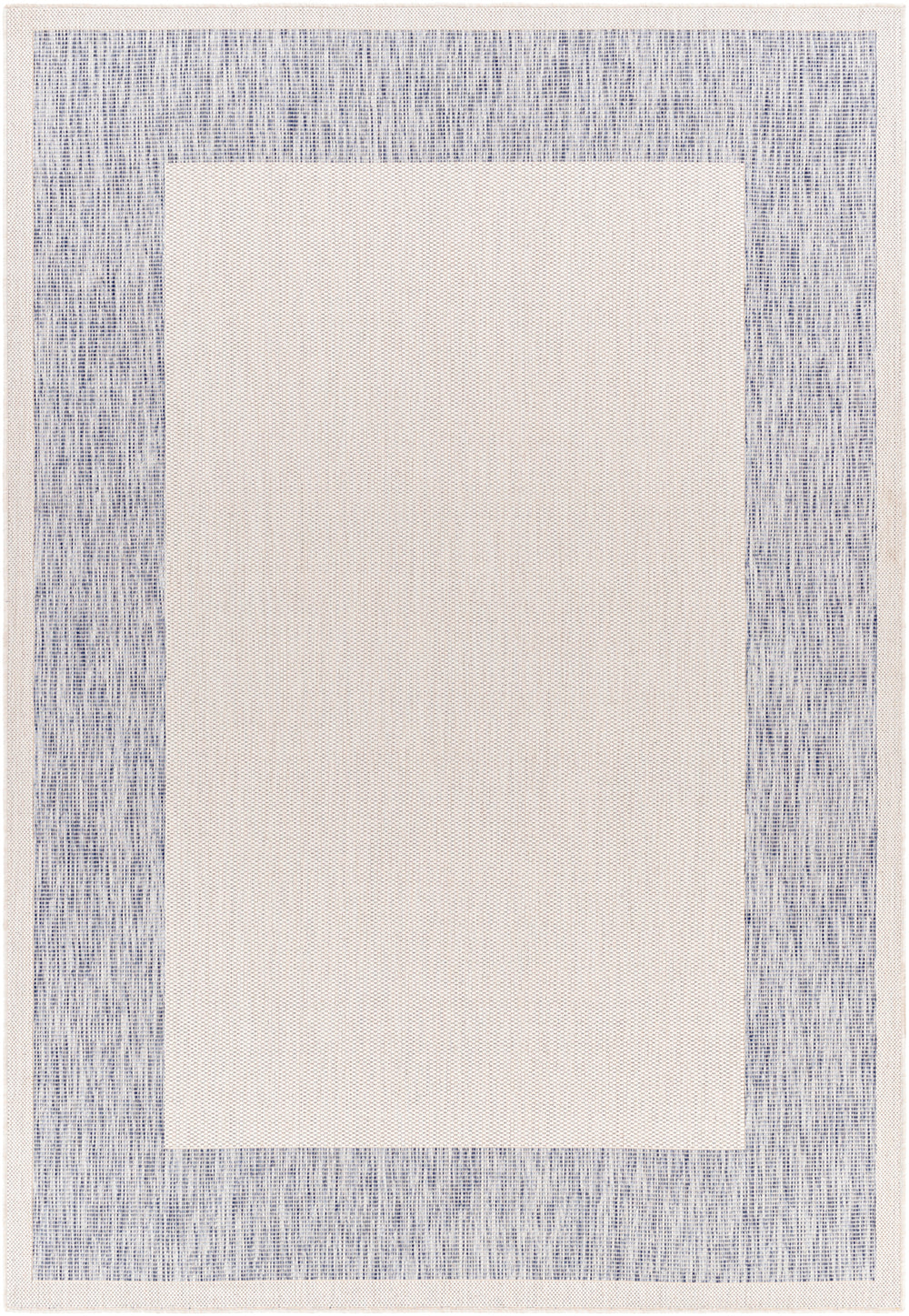 Tapis d'Extérieur/Intérieur Bleu/Ivoire Melilla
