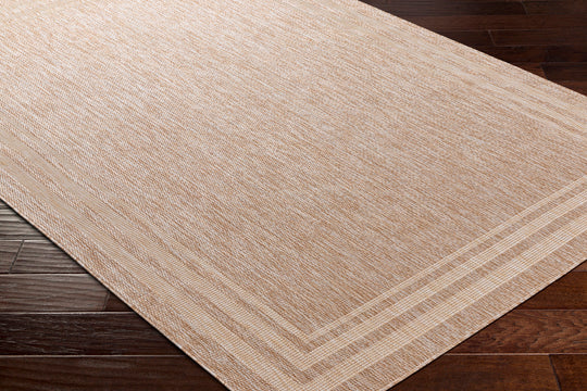 Tapis d'Extérieur/Intérieur Aspect Jute Beige/Ivoire  Lenon