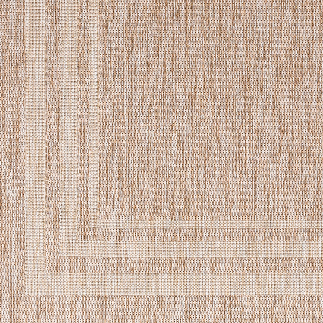 Tapis d'Extérieur/Intérieur Aspect Jute Beige/Ivoire  Lenon