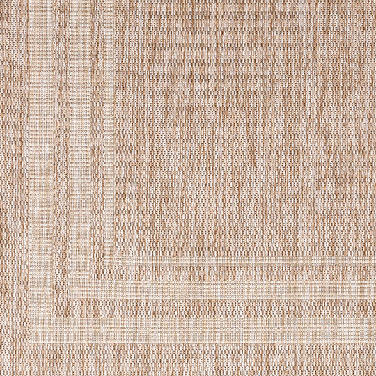 Tapis d'Extérieur/Intérieur Aspect Jute Beige/Ivoire  Lenon