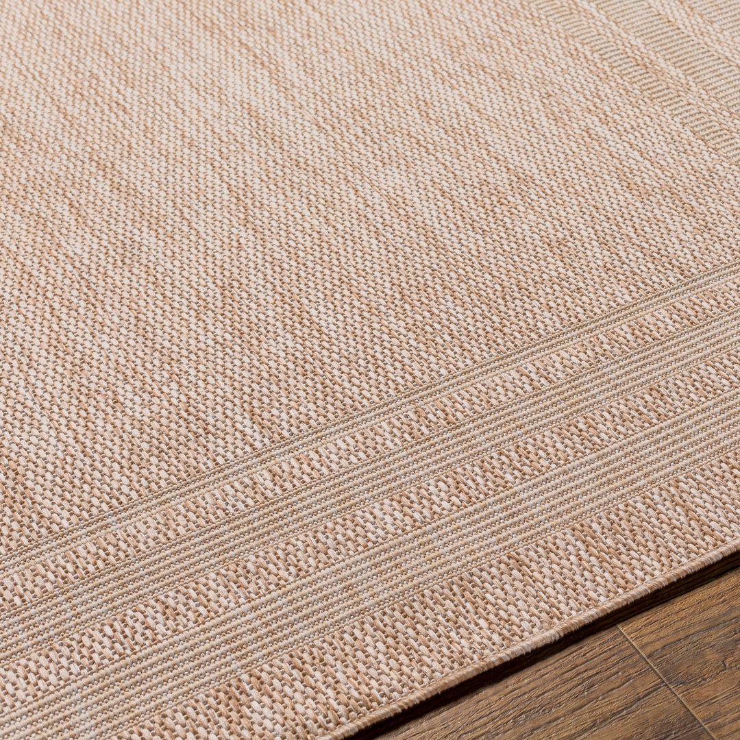 Tapis d'Extérieur/Intérieur Aspect Jute Beige/Ivoire  Lenon