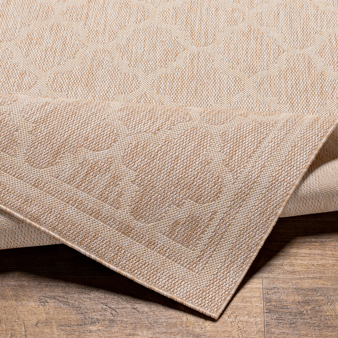 Tapis d'Extérieur/Intérieur Aspect Jute Beige/Ivoire  Oran