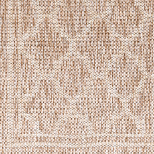 Tapis d'Extérieur/Intérieur Aspect Jute Beige/Ivoire  Oran