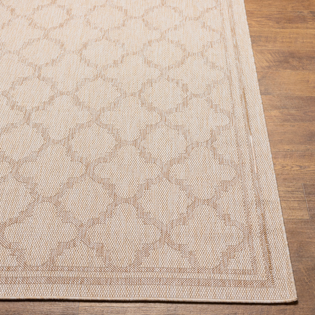 ORAN Tapis d'Extérieur/Intérieur Aspect Jute Beige/Ivoire 160x213