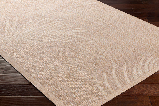 Tapis d'Extérieur/Intérieur Aspect Jute Beige/Ivoire 7 Linz