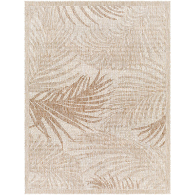 LINZ Tapis d'Extérieur/Intérieur Aspect Jute Beige/Ivoire 200x275