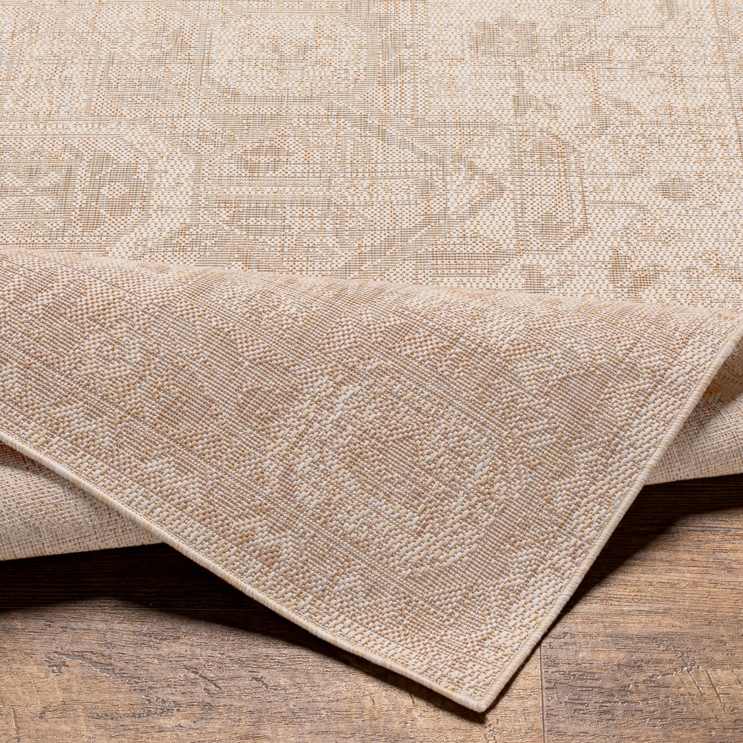 Tapis d'Extérieur/Intérieur Aspect Jute Beige/Ivoire  Lemark