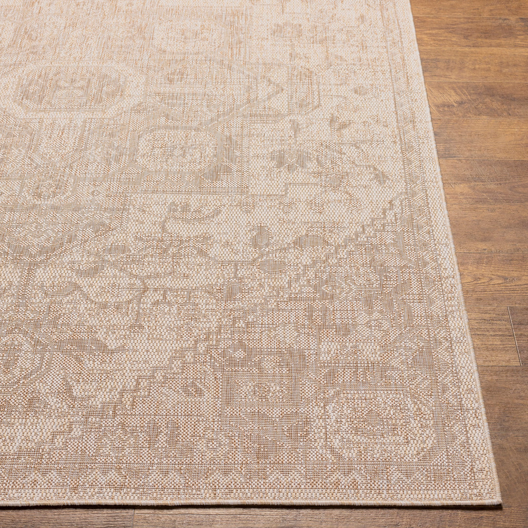 Tapis d'Extérieur/Intérieur Aspect Jute Beige/Ivoire  Lemark