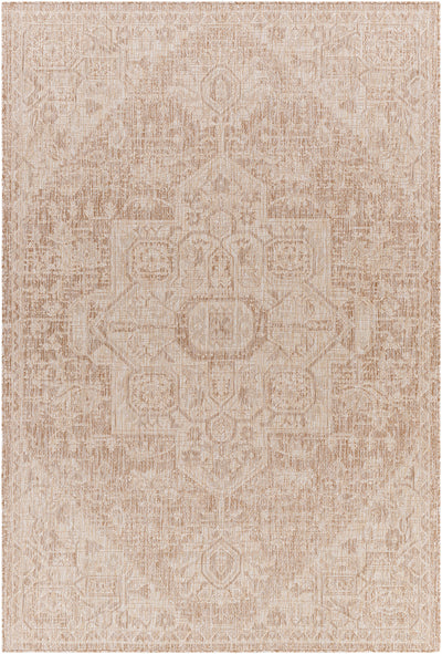 LEMARK Tapis d'Extérieur/Intérieur Aspect Jute Beige/Ivoire 160x213