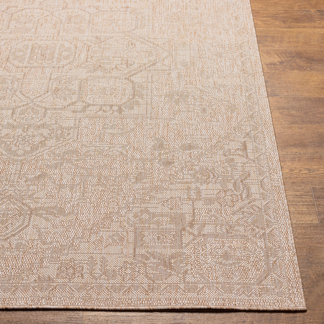 LEMARK Tapis d'Extérieur/Intérieur Aspect Jute Beige/Ivoire 160x213