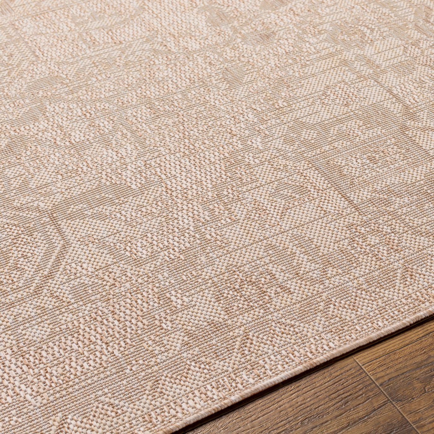 LEMARK Tapis d'Extérieur/Intérieur Aspect Jute Beige/Ivoire 160x213