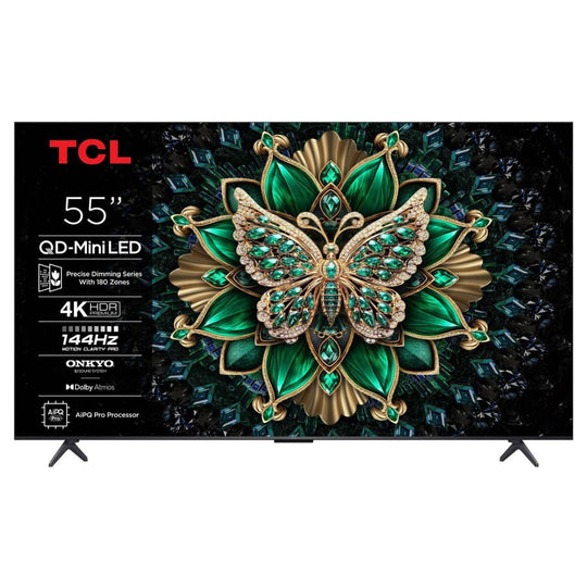 TV TCL QD-Mini LED 4K UHD 55C61K 55"