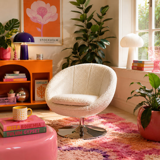 Fauteuil boule rotatif La Redoute Interieurs Judie