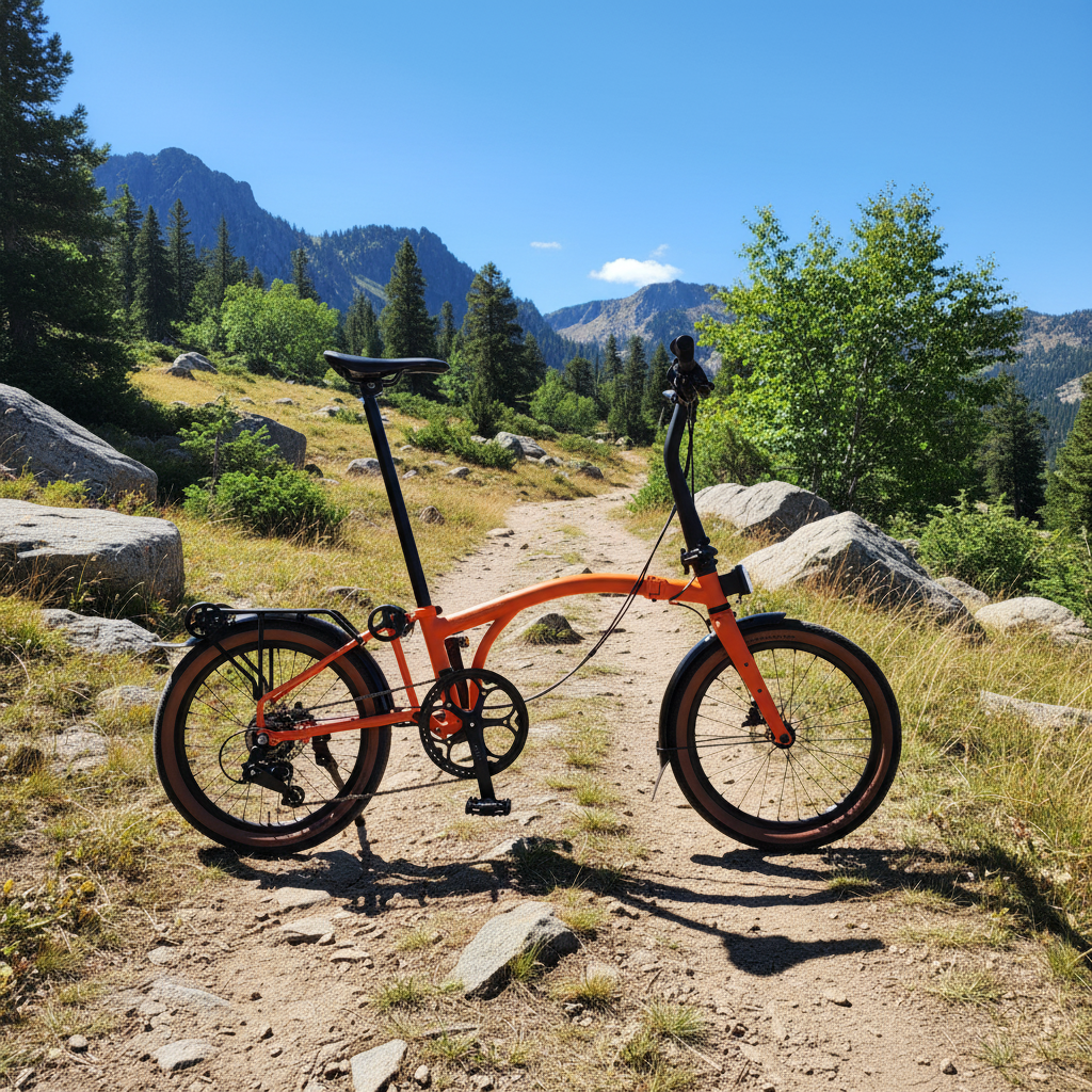 Vélo pliant BROMPTON G Line Roller Frame 8 vitesses Medium