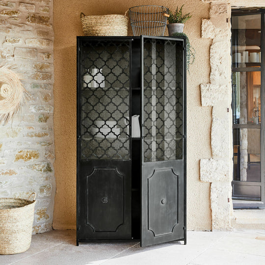 Vitrine LOBERON Astralon métal noir jamais utilisé — photo produit