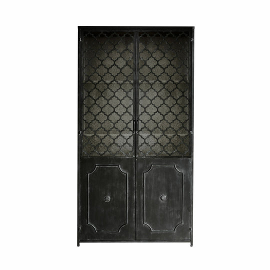 Vitrine LOBERON Astralon métal noir jamais utilisé — photo produit