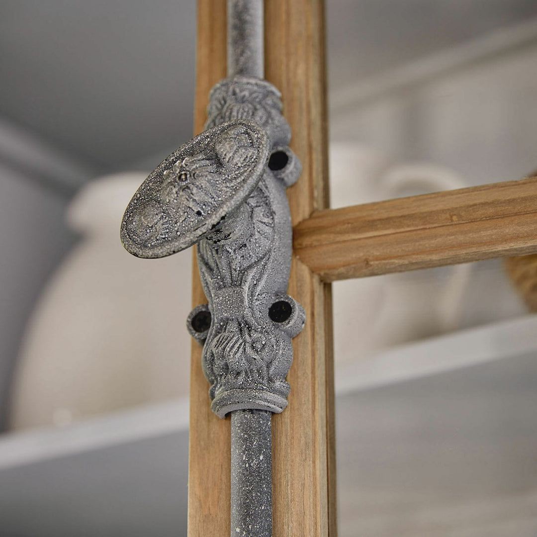 Vitrine Loberon Philippe bois gris — photo produit