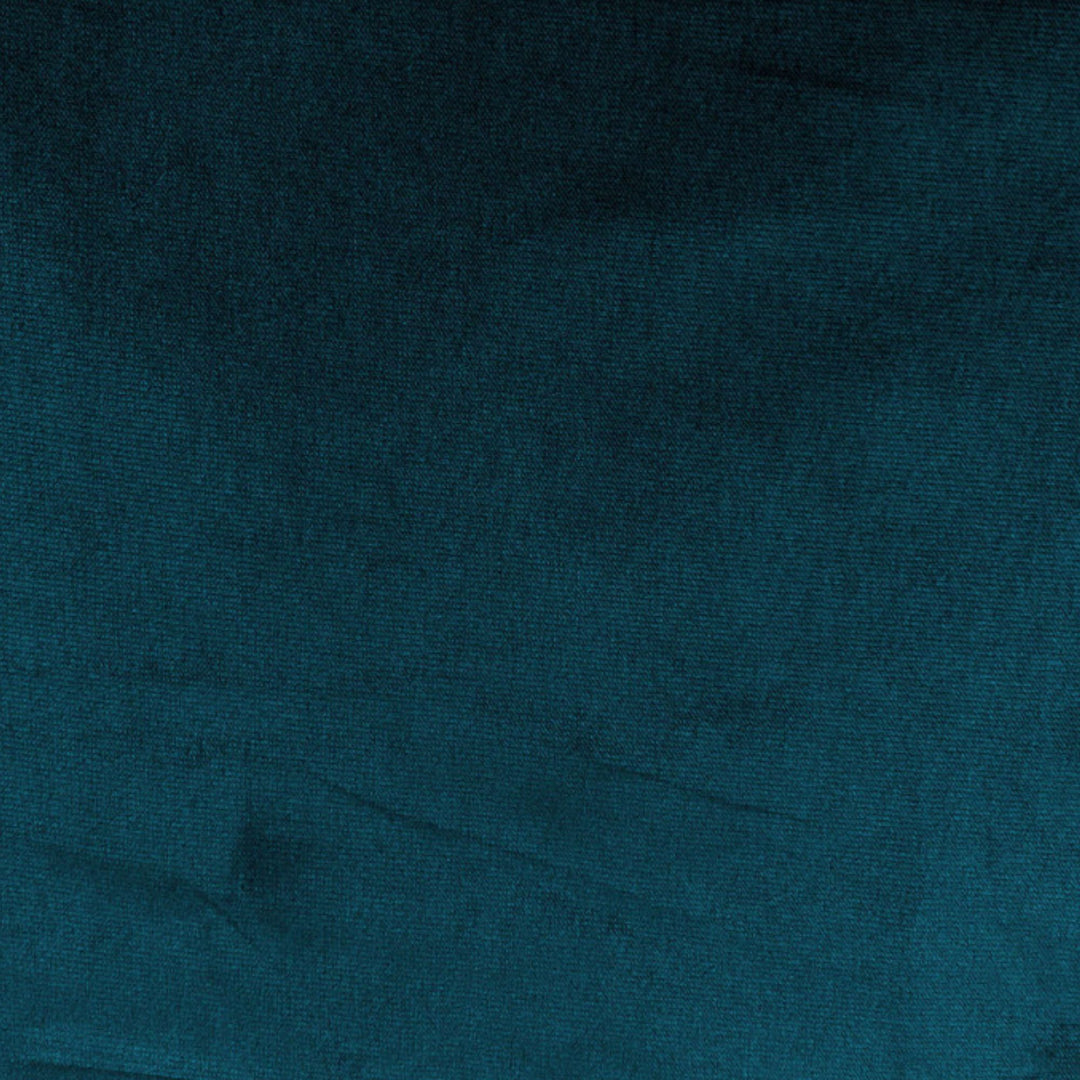 Canapé d'angle gauche William Chesterfield 4 places en velours bleu canard