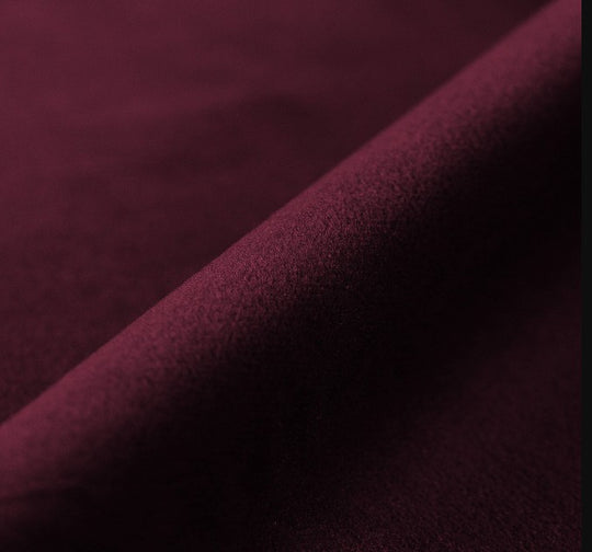 Canapé angle MICADONI Lupine velours bordeaux