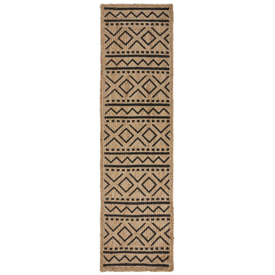 Tapis de couloir jute Luis 60x230cm