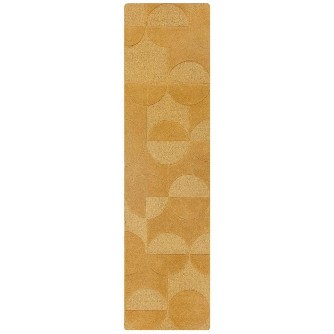 Tapis de couloir en laine Gigi Jaune