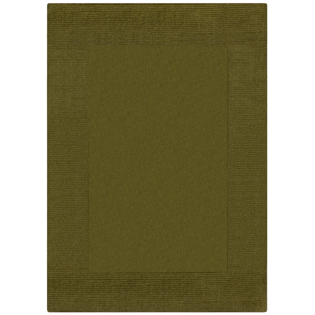 Tapis en laine Siena Vert Olive