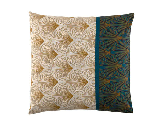 Parure de lit percale 140x200cm+1taies 63cm opale