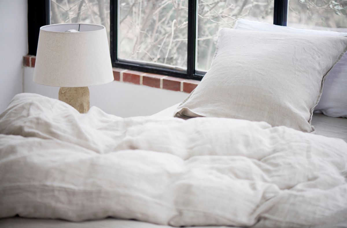 Housse de couette 100% lin français